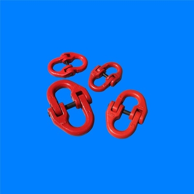 빛깔 색칠한 사슬 결합링크 G80 연결 링크 탄소강 1/4in - 7/8in